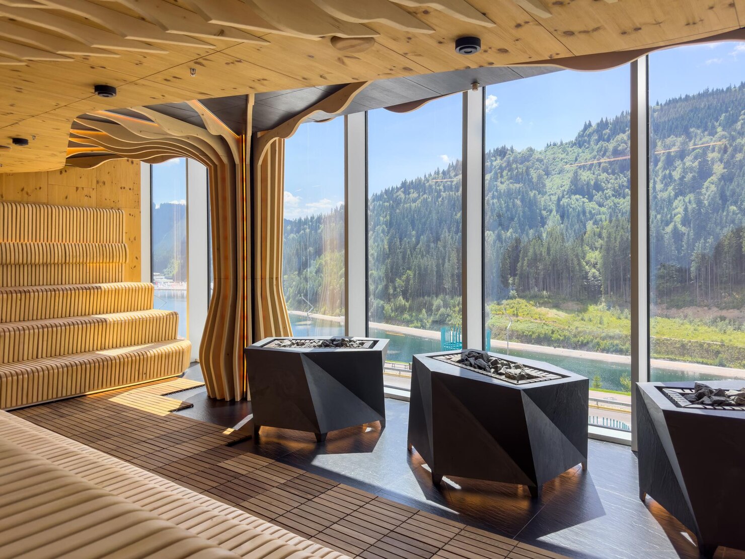 Wellness and sauna area